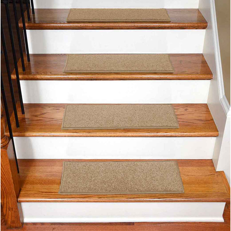 Tucker Murphy™ Pet Bazemore Solid Color NonSlip Rubber Backed Stair Tread & Reviews